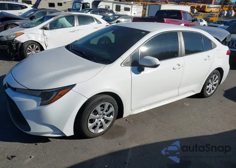2020 Toyota Corolla Le from USA, damaged, VIN 5YFEPRAE6LP086313